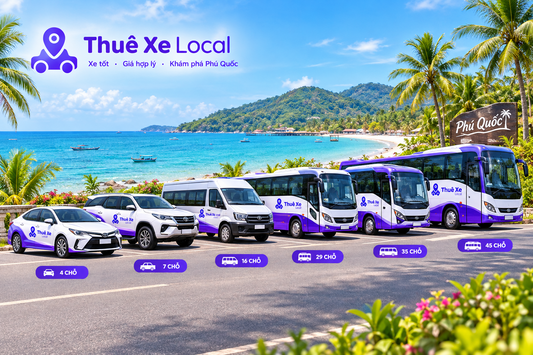 Thuê Xe Du Lịch Cho Công Ty Tại Phú Quốc Uy Tín, Có Hóa Đơn VAT
