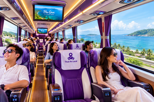 Thuê Xe Du Lịch Đi Grand World Phú Quốc Uy Tín, Xe Đời Mới Có Tài Xế