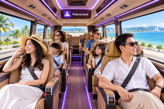 Thuê Xe Du Lịch Limousine 16 Chỗ Nha Trang Trọn Gói, Giá Tốt Uy Tín