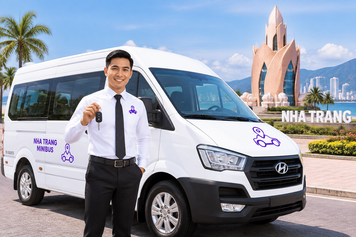 Thuê Xe Du Lịch 16 Chỗ Có Tài Xế Nha Trang