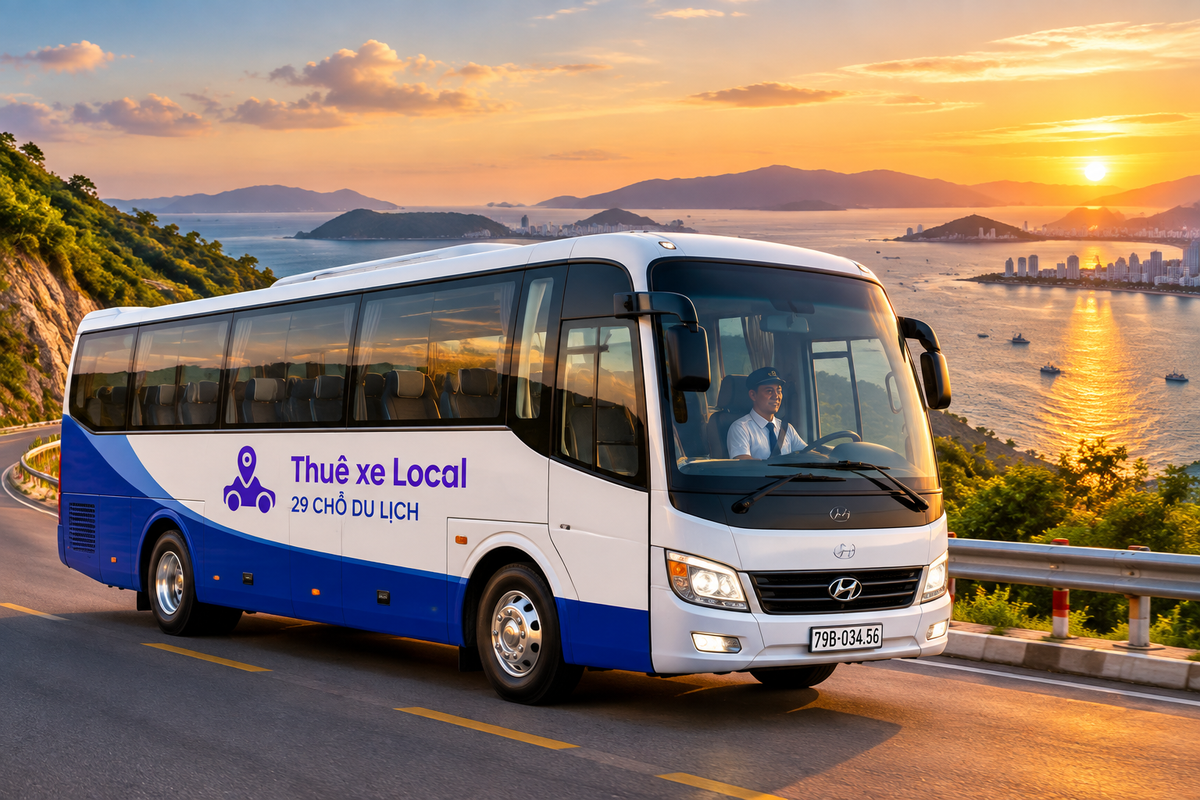 Thuê Xe Du Lịch 29 Chỗ Có Tài Xế Nha Trang
