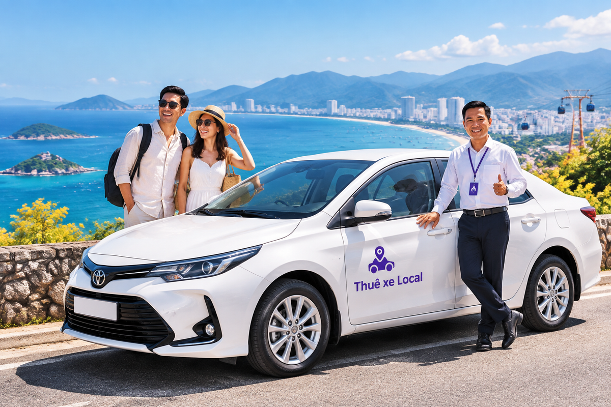 Thuê Xe Du Lịch 4 Chỗ Có Tài Xế Nha Trang