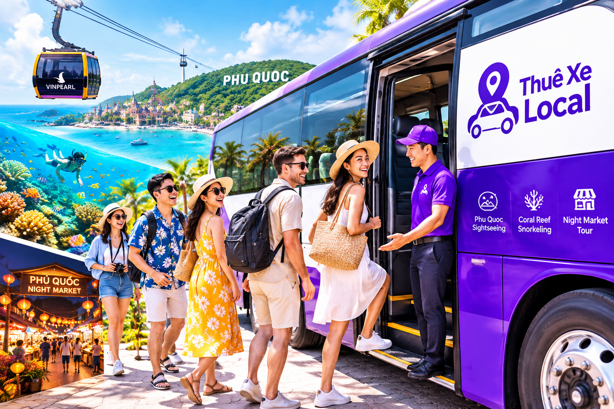 Thuê Xe Du Lịch Cho Công Ty Tại Phú Quốc
