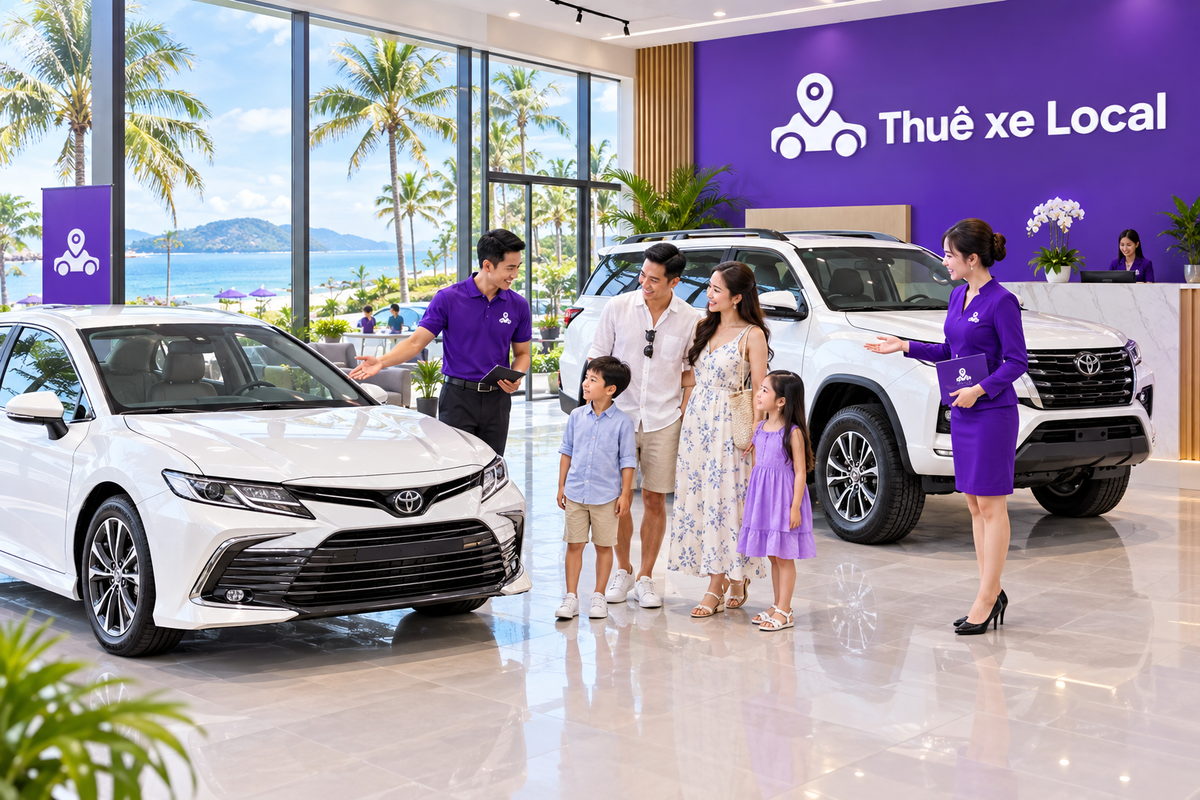 Thuê Xe Du Lịch Đi Bãi Sao Phú Quốc