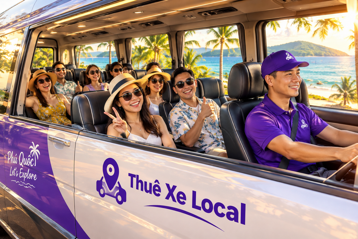 Thuê Xe Du Lịch Đi Cửa Cạn Phú Quốc Giá Rẻ, Đời Mới Có Tài Xế Bản Địa