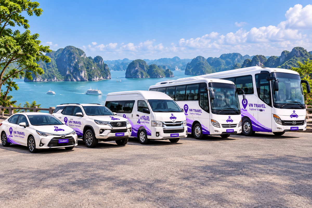 Các dòng xe du lịch phục vụ đi Ninh Thuận