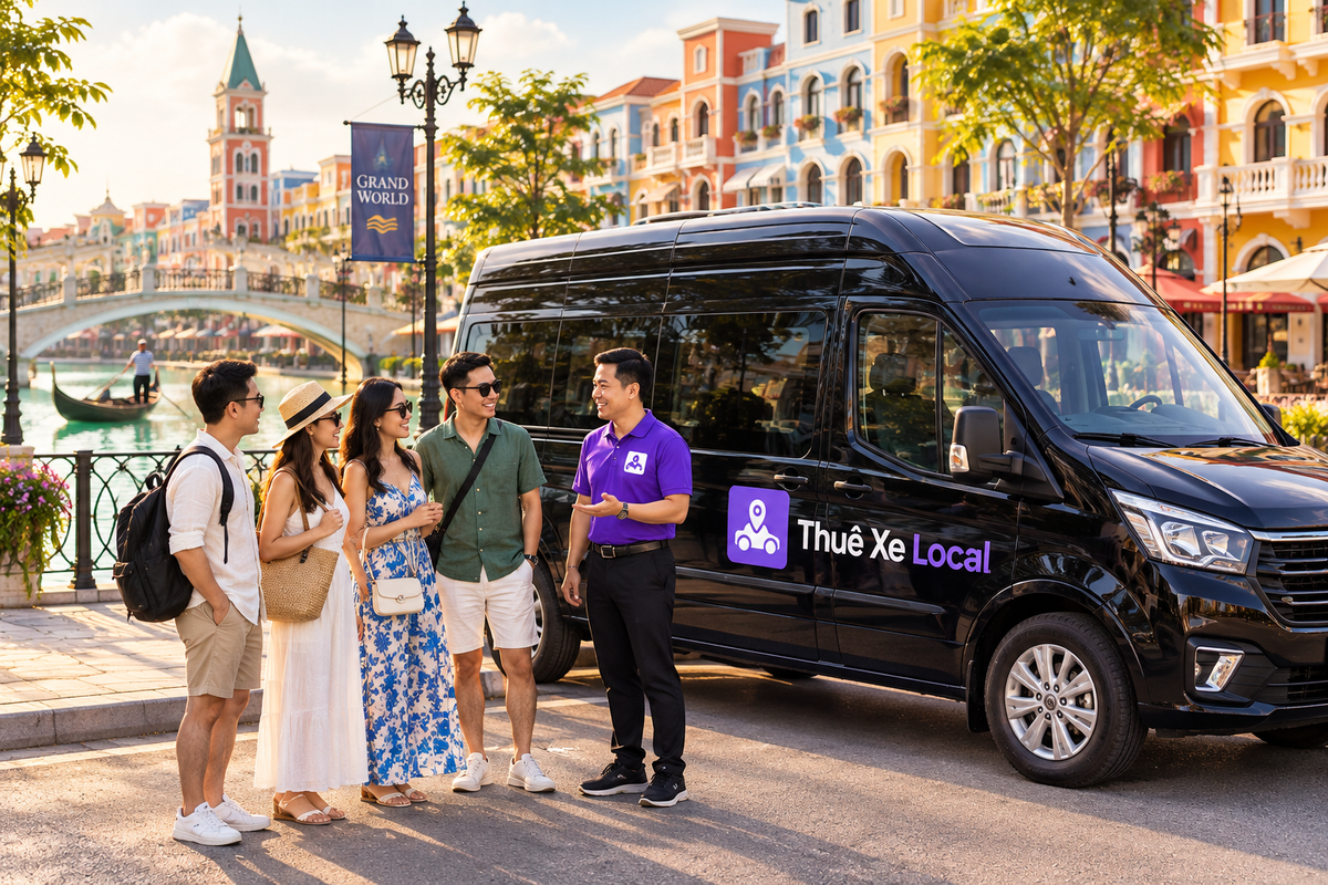 Dịch vụ limousine Thuê Xe Local tại Grand World