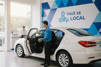 Kiểm tra xe trước khi bàn giao