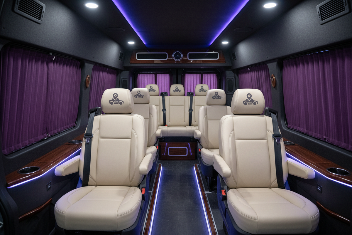 2. Thông Tin Chi Tiết Dịch Vụ Thuê Xe Limousine 16 Chỗ Tại Thuê Xe Local