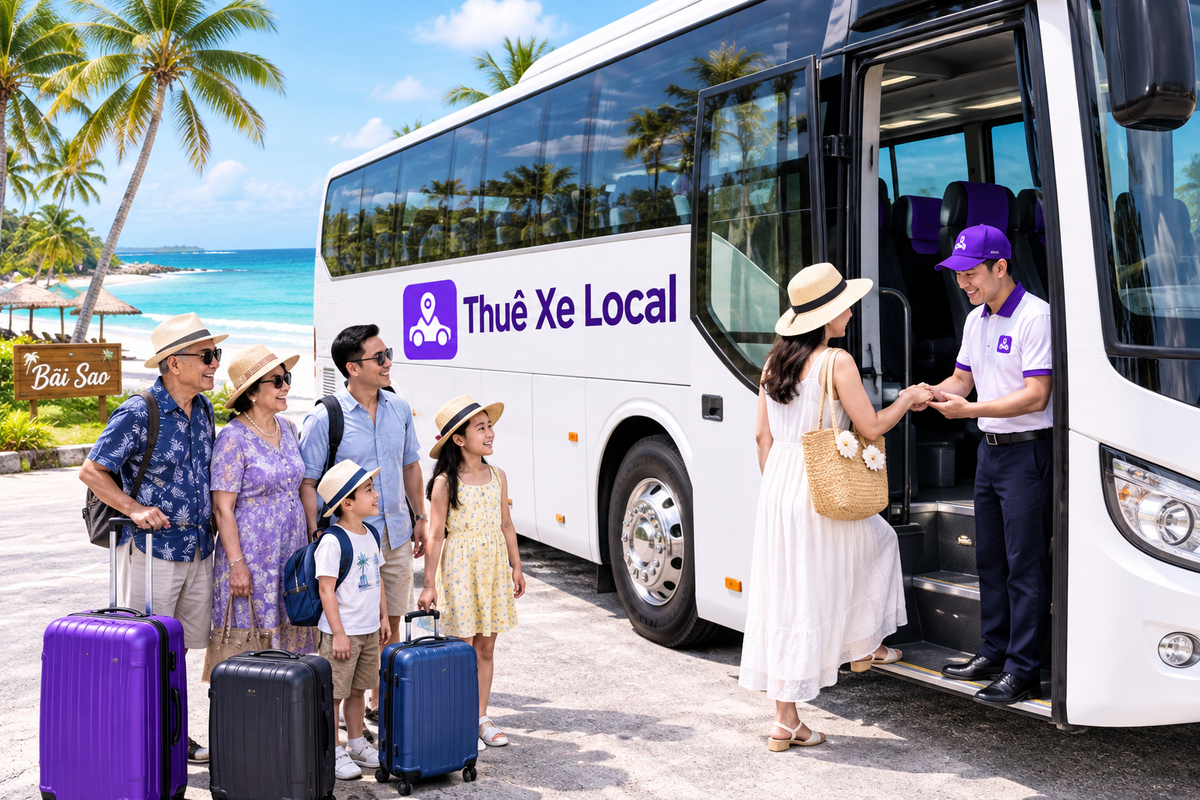 Đón khách du lịch tại Bãi Sao