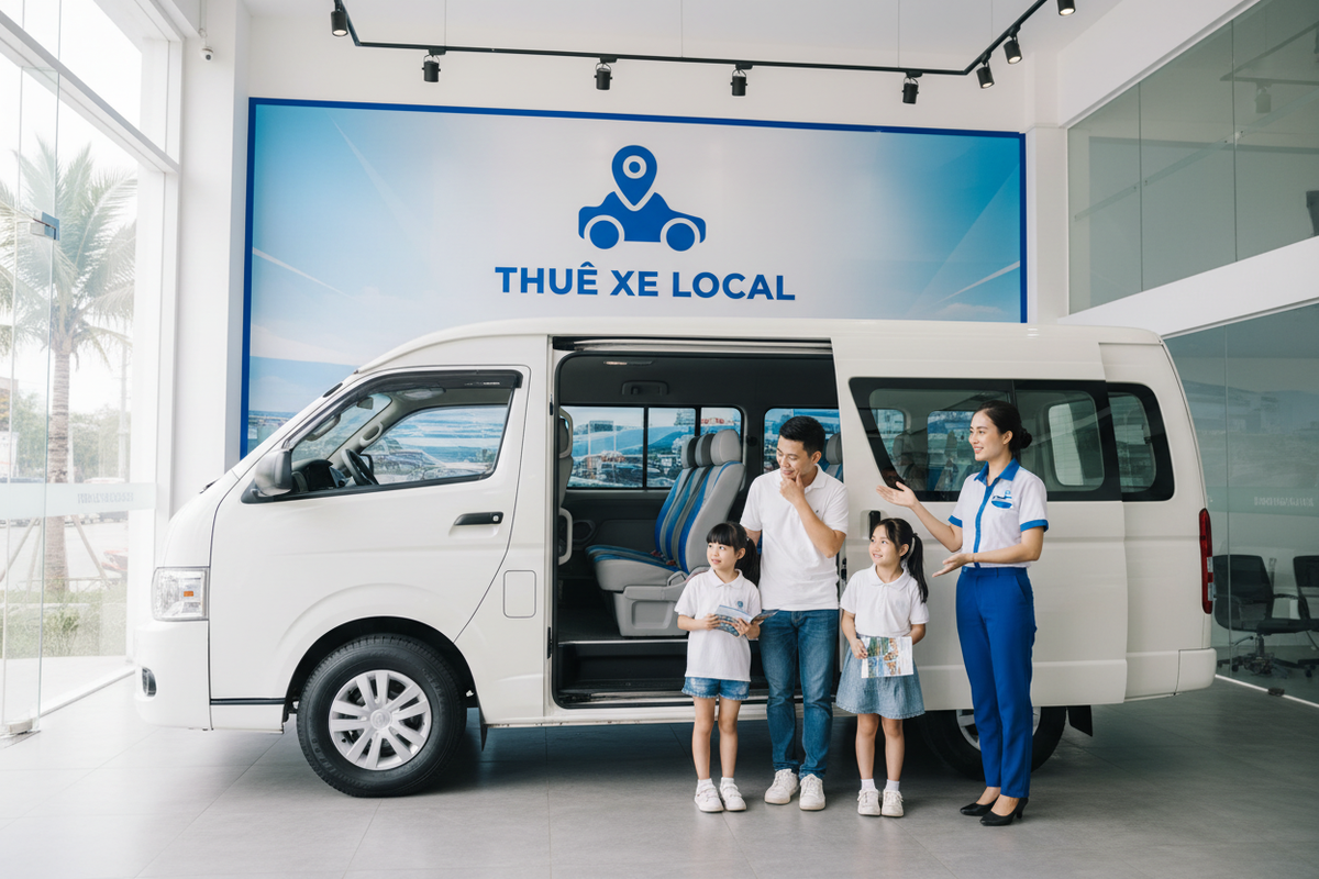 Thuê xe 16 chỗ Đà Nẵng đi Bà Nà Hills:
