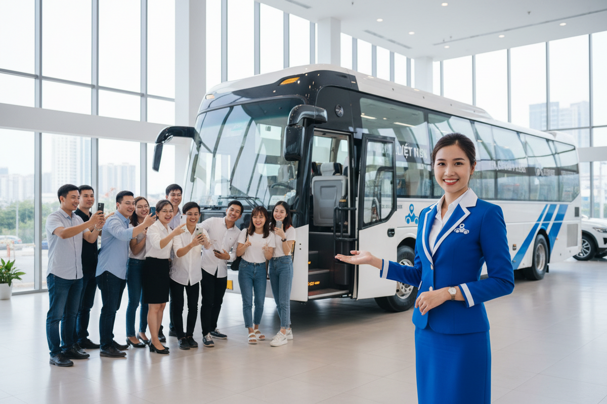 2. Thuê xe 29 chỗ có tài xế đã bao gồm vé gửi xe và phí cầu đường chưa?