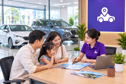 Nhân viên tư vấn thuê xe 4 và 7 chỗ