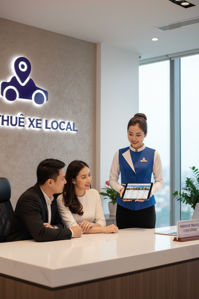 5. Giải Pháp Trọn Gói: Thuê Xe 45 Chỗ + HDV Địa Phương