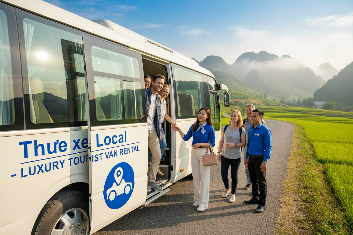 Quy Trình Đặt Xe Nhanh Chóng Tại Thuê Xe Local
