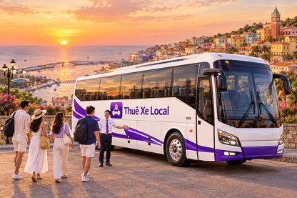Xe 45 chỗ tại Sunset Town Phú Quốc